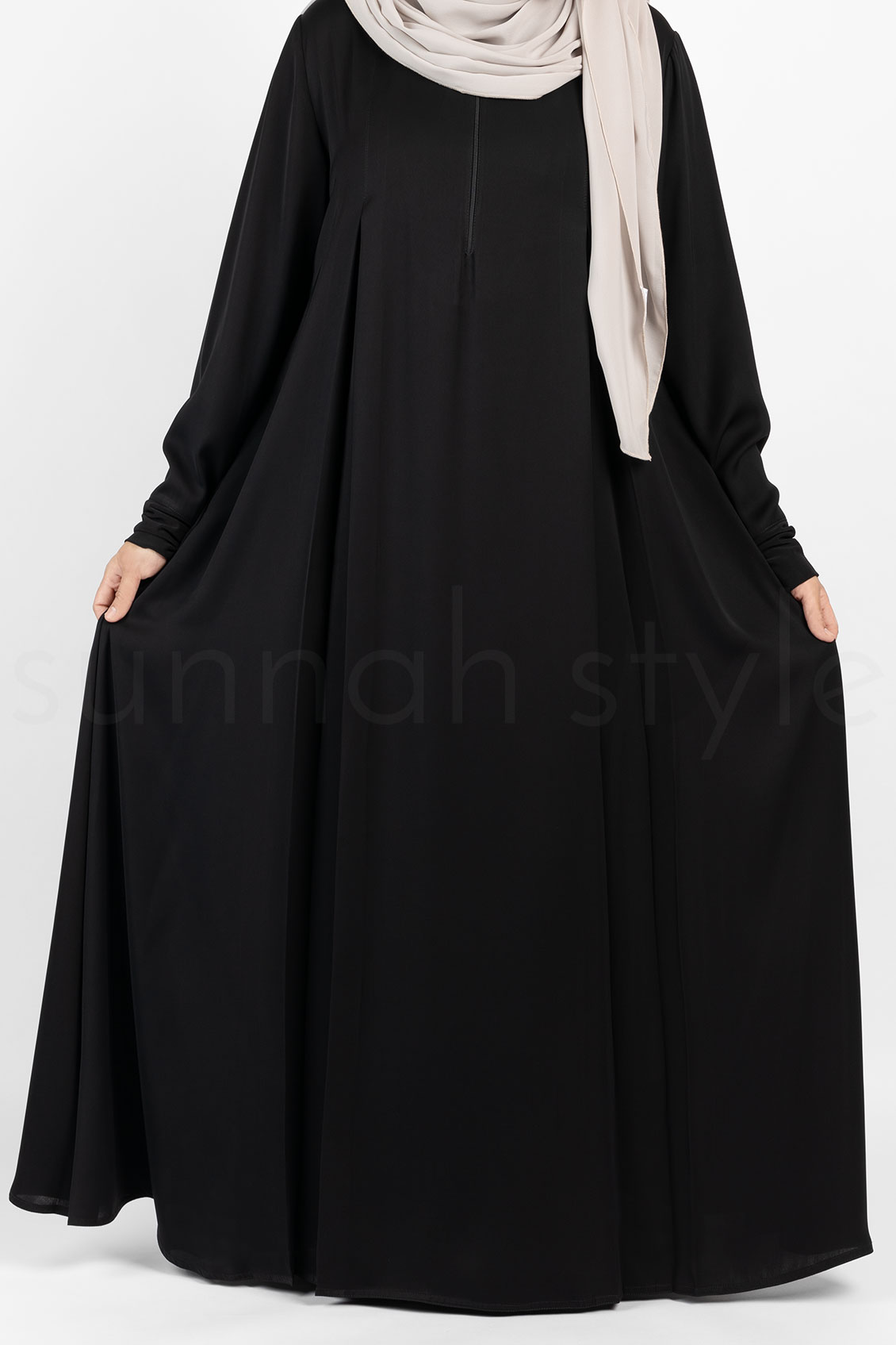 Sunnah Style Belle Umbrella Abaya Black